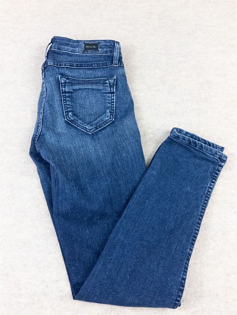 Bleulab Reversible Skinny Jeans Size 30 Two-Way Mid Wash & Dark Indigo